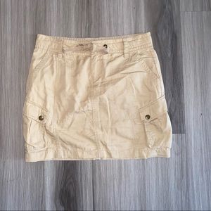 Cargo mini skirt